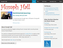 Tablet Screenshot of humphhall.org